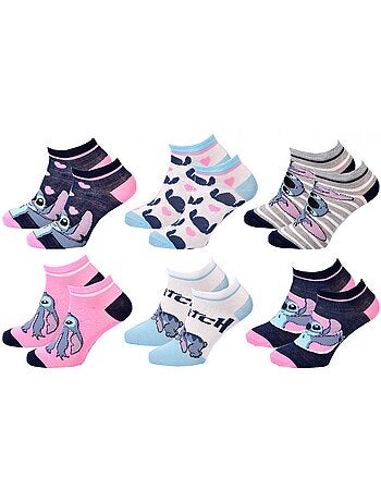 Pack de 9 calcetines niña DISNEY LILO Y STITCH
