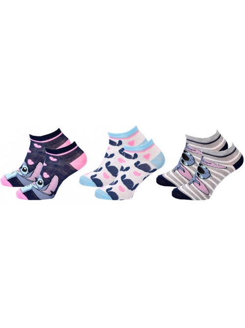 Pack de 9 calcetines niña DISNEY LILO Y STITCH - Kiabi