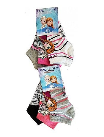 Pack de 9 calcetines niña LA REINE DES NEIGES