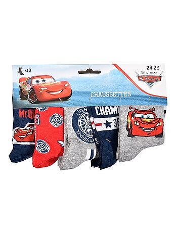 Pack de 9 calcetines niño CARS