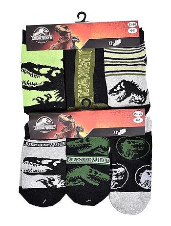 Pack de 9 calcetines niño JURASSIC WORLD