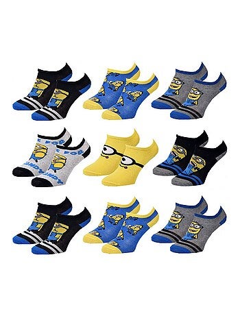 Pack de 9 calcetines niño LES MINIONS