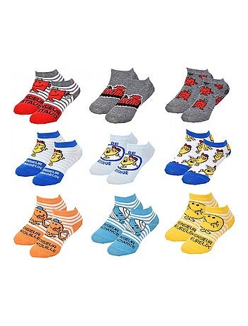 Pack de 9 calcetines niño MONSIEUR MADAME
