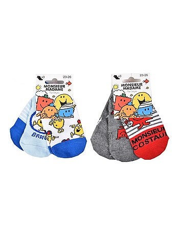Pack de 9 calcetines niño MONSIEUR MADAME
