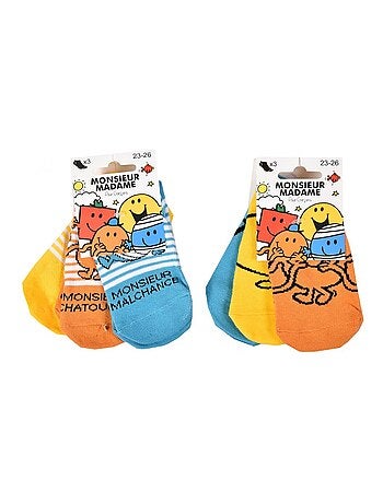 Pack de 9 calcetines niño MONSIEUR MADAME
