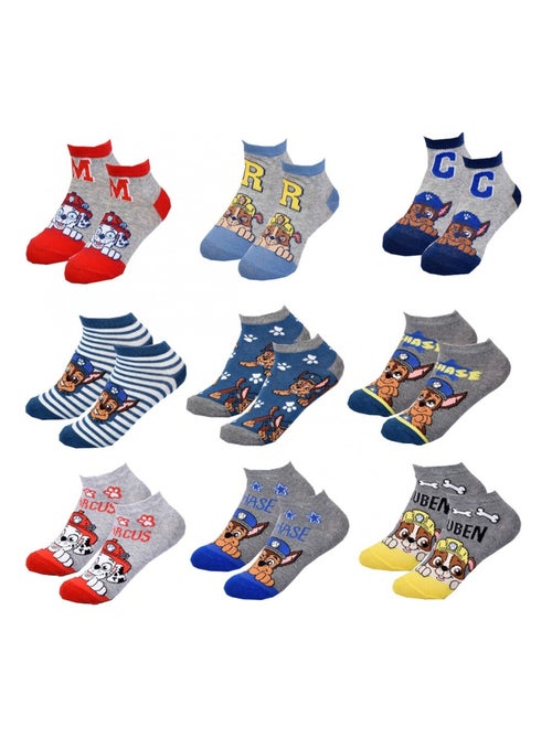 Pack de 9 calcetines niño PAT PATROUILLE - Kiabi