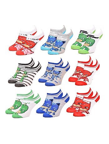 Pack de 9 calcetines niño PYJAMASQUE