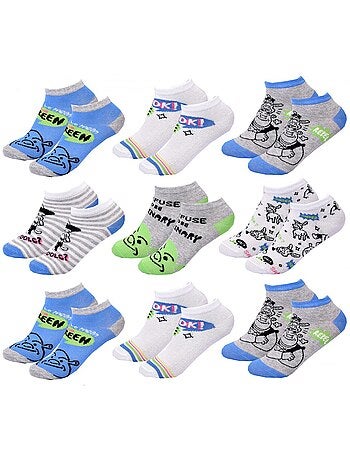 Pack de 9 calcetines niño SHREK
