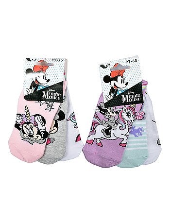Pack de 9 pares calcetines niña DISNEY MINNIE