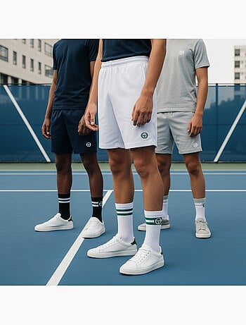 Pack de 9 pares calcetines niño Sergio Tacchini Tennis Crew
