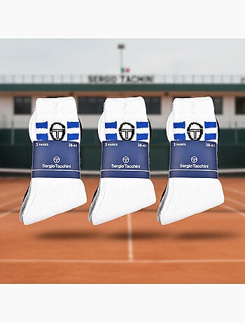 Pack de 9 pares calcetines niño Sergio Tacchini Tennis Crew