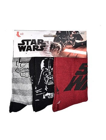Pack de 9 pares de calcetines niño DISNEY STAR WARS