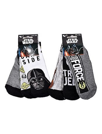 Pack de 9 pares de calcetines niño DISNEY STAR WARS