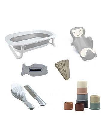 Pack de baño para bebé Thermobaby Foldy plegable, reductor y termómetro