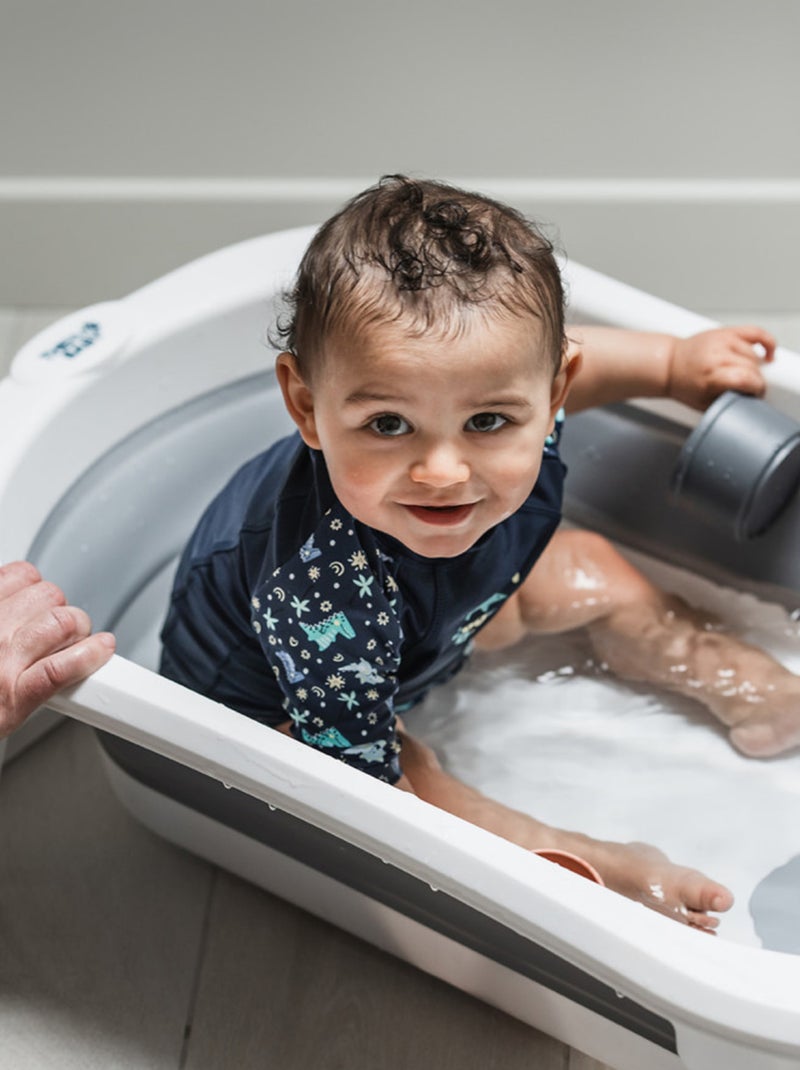Pack de baño para bebé Thermobaby Foldy plegable, reductor y termómetro Gris - Kiabi