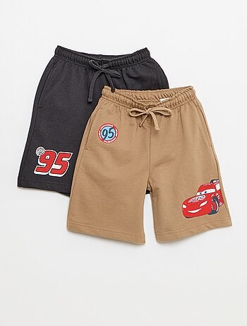 Pack de bermudas de felpa 'Cars'