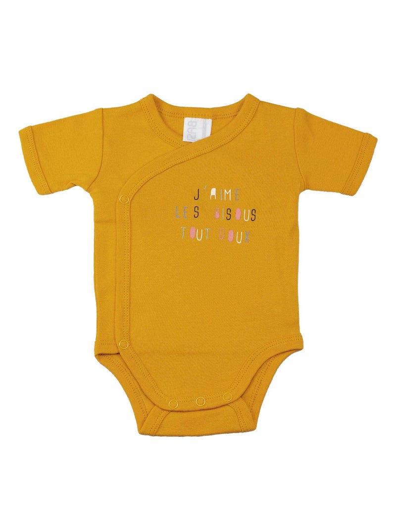 Pack de bodies Amarillo - Kiabi