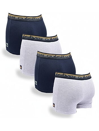 Pack de bóxers hombre QUIKSILVER algodón stretch - Pack de 4