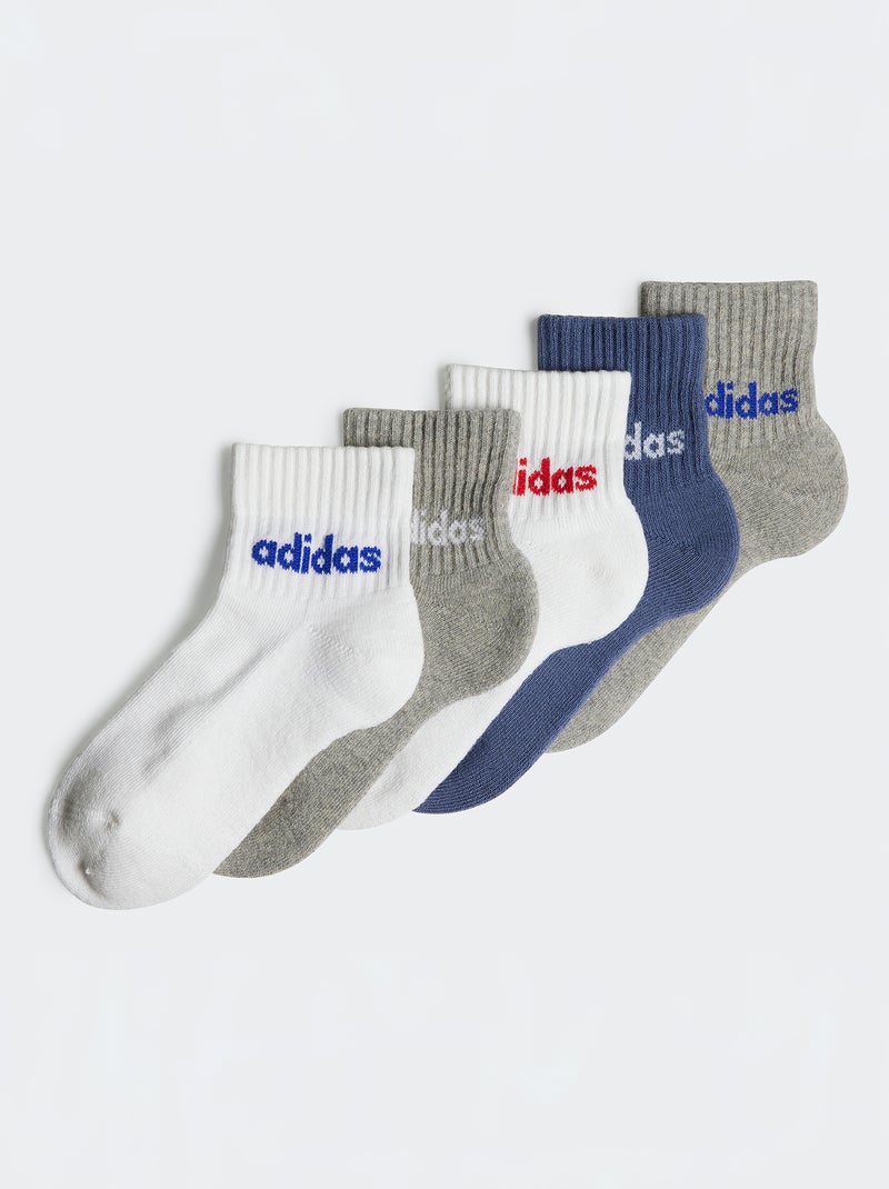 Pack de calcetines 'Adidas' - 5 pares GRIS - Kiabi