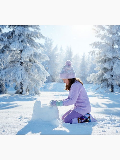 Pack de Calcetines Antideslizantes Niña DISNEY - LA REINA DE LAS NIEVES (Pack de 4) - Kiabi