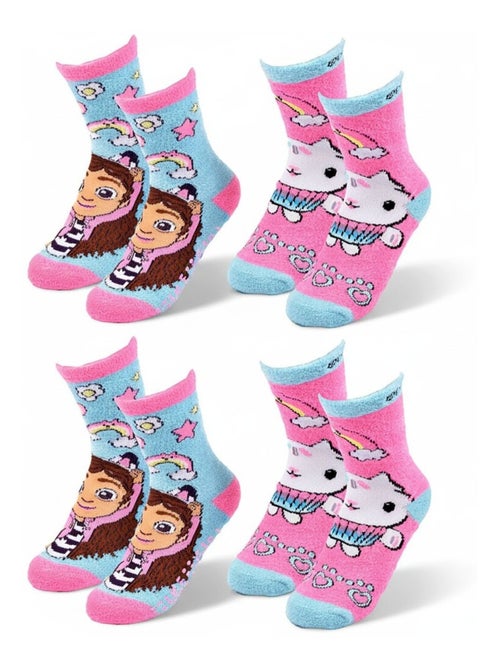 Pack de Calcetines Antideslizantes Niña GABBY'S (Pack de 4) - Kiabi