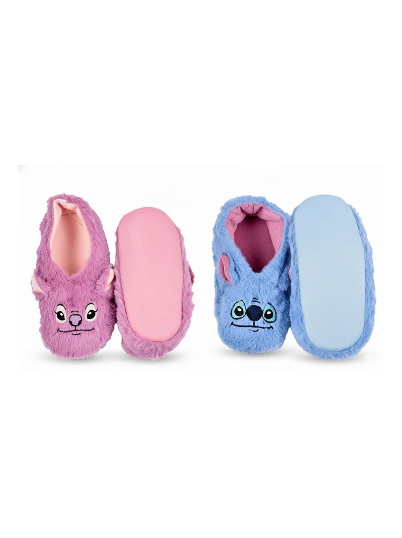 Pack de Calcetines Antideslizantes Niño LILO & STITCH (Pack de 2) Azul Malva - Kiabi