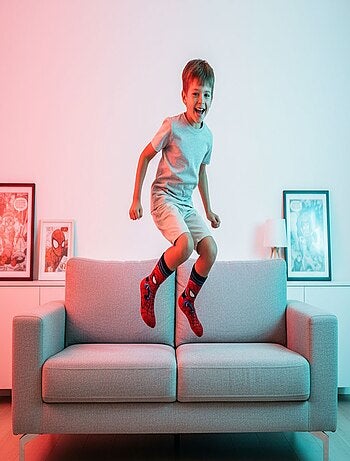 Pack de Calcetines Antideslizantes Niño MARVEL SPIDER-MAN (Pack de 4)