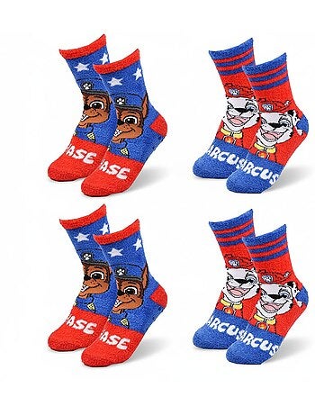 Pack de Calcetines Antideslizantes Niño PAT PATROUILLE (Pack de 4)