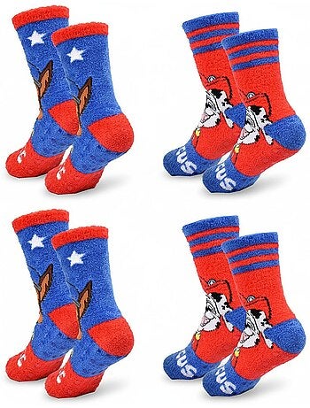 Pack de Calcetines Antideslizantes Niño PAT PATROUILLE (Pack de 4)