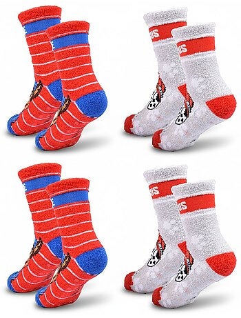 Pack de Calcetines Antideslizantes Niño PAT PATROUILLE (Pack de 4)