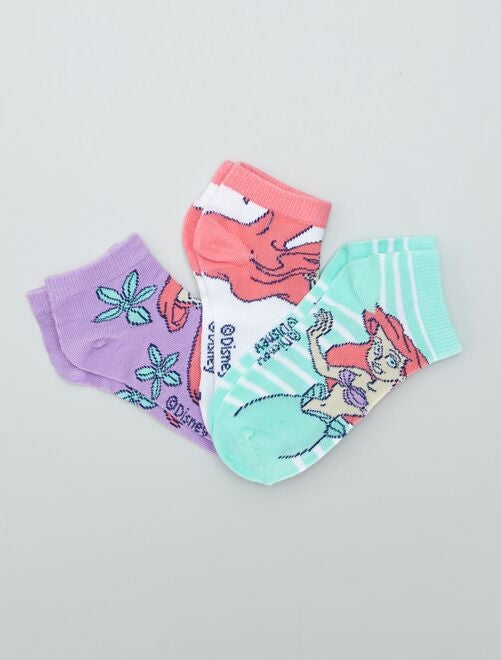Pack de calcetines 'Ariel' de 'Disney' - 3 pares - Kiabi
