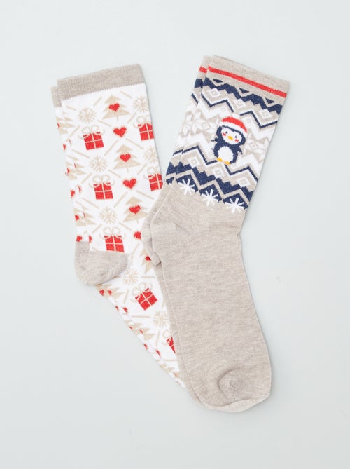 Pack de calcetines de Navidad - Kiabi