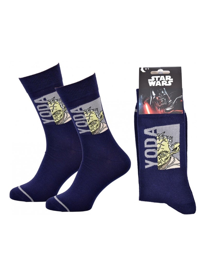 Pack de calcetines hombre DISNEY STAR WARS Azul cobalto - Kiabi