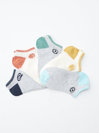 Pack de calcetines invisibles estampados