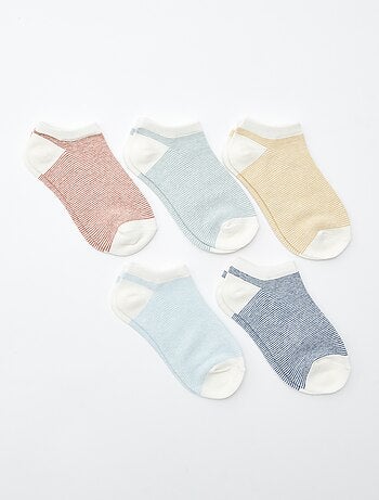 Pack de calcetines invisibles estampados