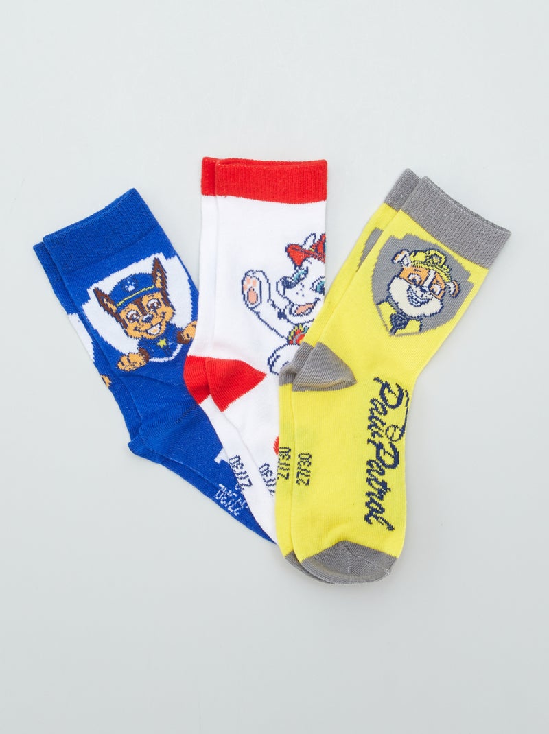 Pack de calcetines 'La Patrulla Canina' AMARILLO - Kiabi