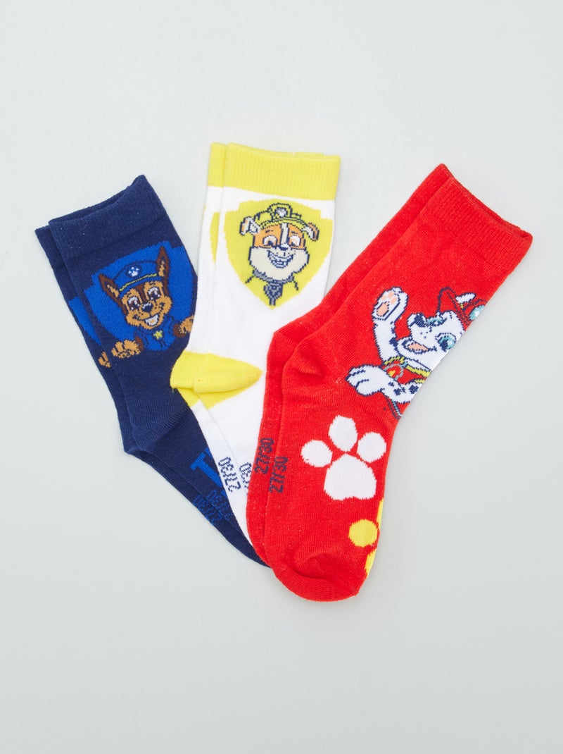 Pack de calcetines 'La Patrulla Canina' AZUL - Kiabi