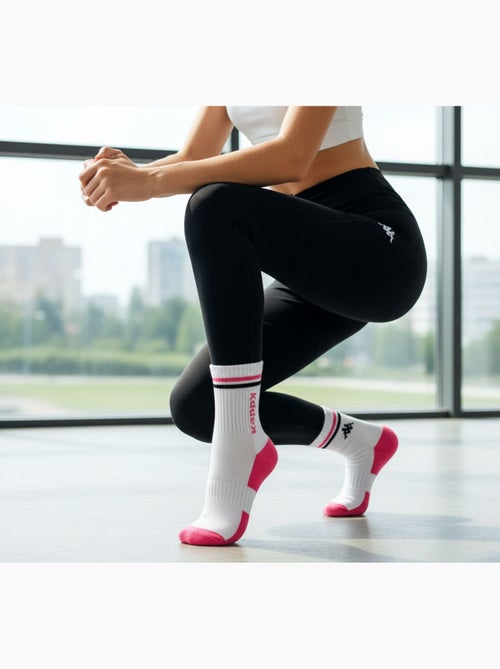 Pack de Calcetines Mujer Quarter KAPPA (Lot de 6) - Kiabi Pack de Calcetines Mujer Quarter KAPPA (Lot de 6) - Kiabi