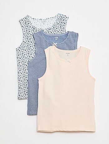 Pack de camiseta de tirantes anchos