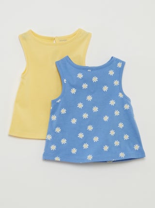 Pack de camiseta de tirantes anchos