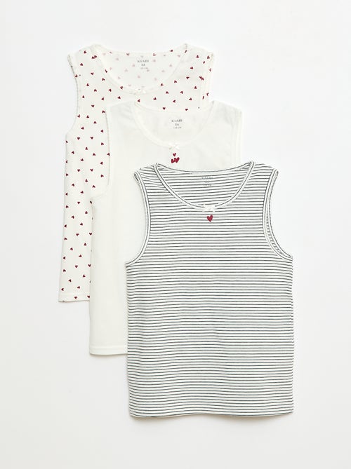 Pack de camiseta de tirantes anchos - Kiabi