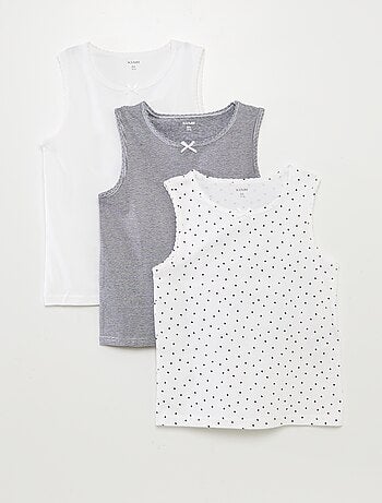 Pack de camiseta de tirantes anchos