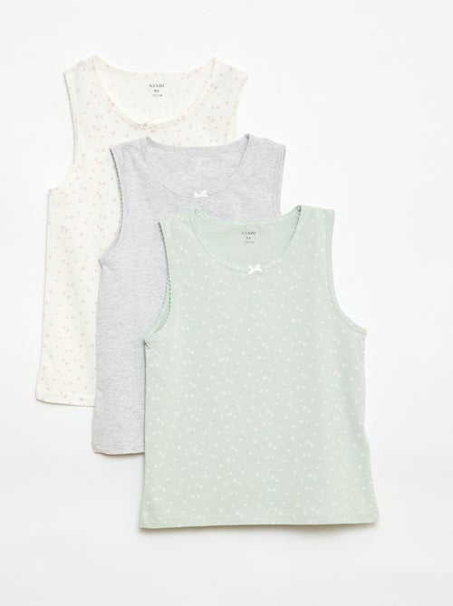 Pack de camiseta de tirantes anchos - Kiabi