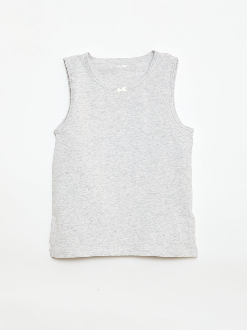 Pack de camiseta de tirantes anchos Verde - Kiabi