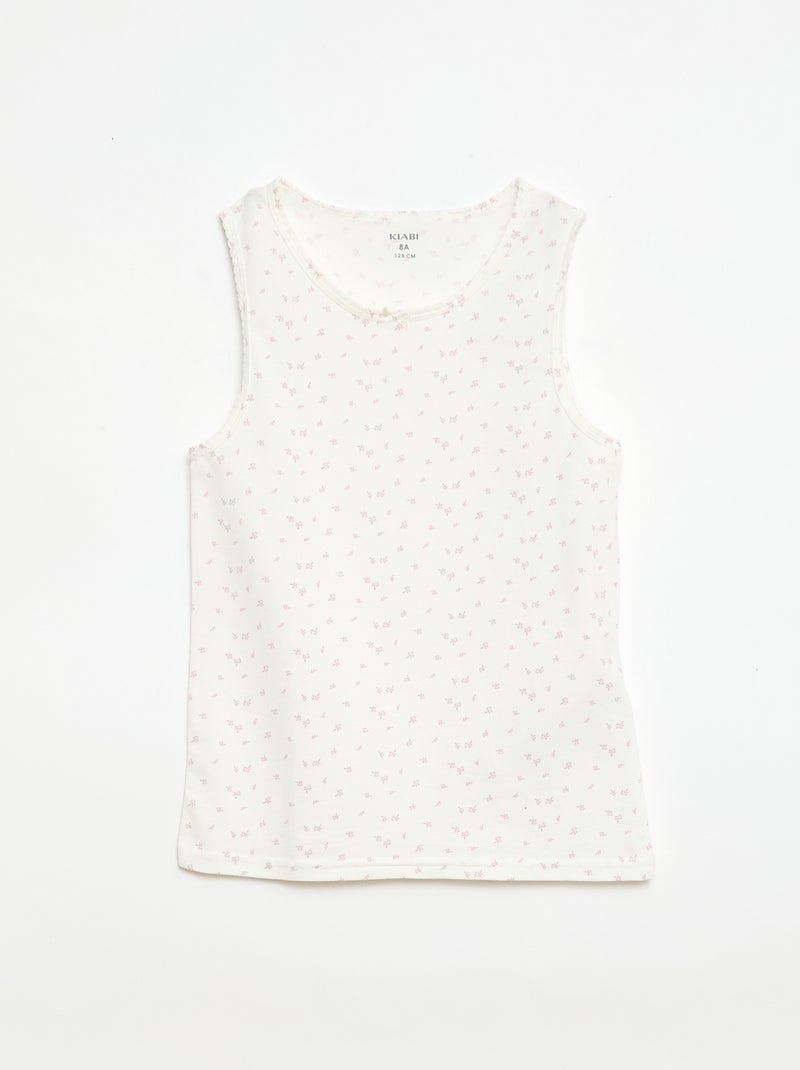 Pack de camiseta de tirantes anchos Verde - Kiabi