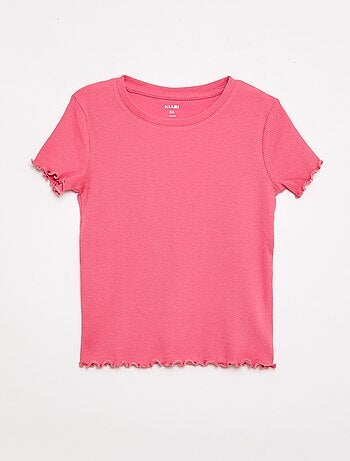 Pack de camisetas de canalé - 2 unidades