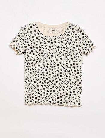 Pack de camisetas de canalé - 2 unidades