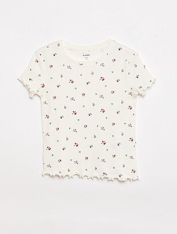 Pack de camisetas de canalé - 2 unidades