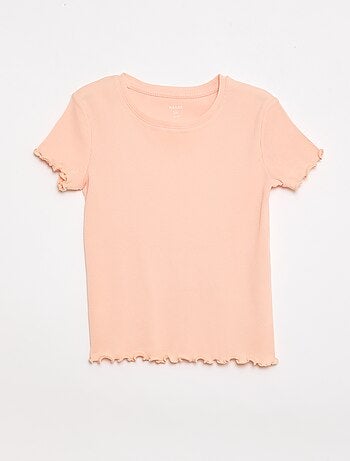 Pack de camisetas de canalé - 2 unidades