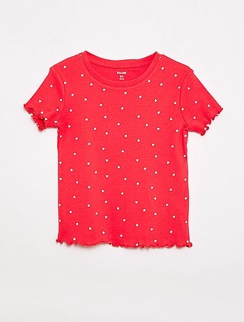 Pack de camisetas de canalé - 2 unidades